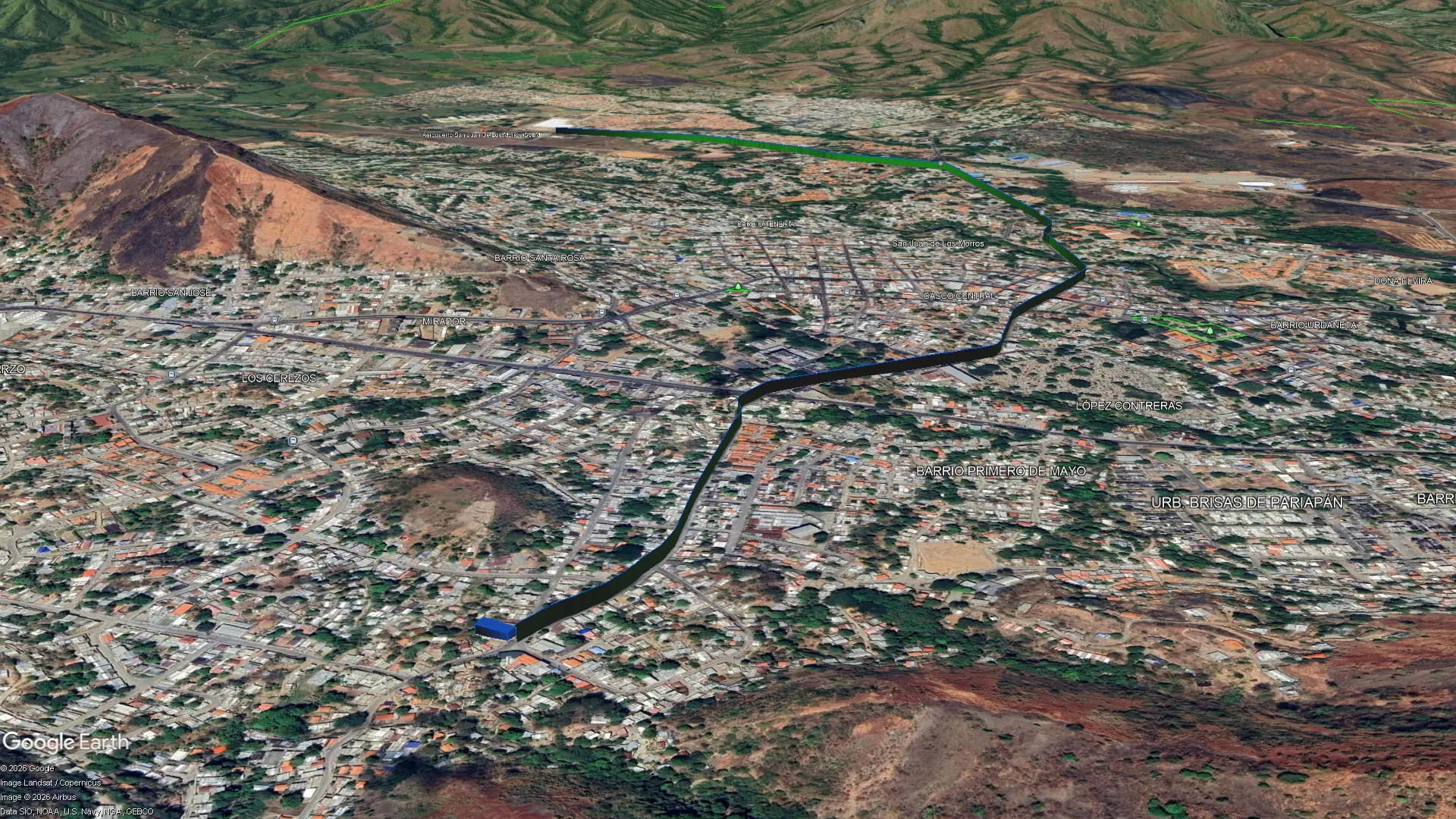 Mapa Sector Aeropuerto